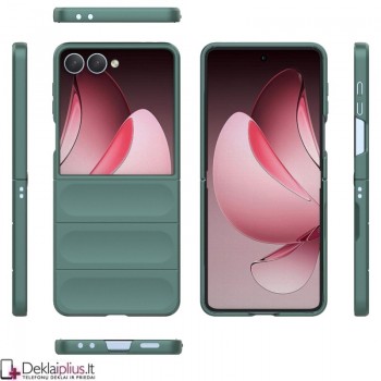 Magic Shield plastikinis dėklas- žalias (Samsung Galaxy Z Flip 7) Magic Shield plastikinis dėklas- žalias (Samsung Galaxy Z Flip 7)